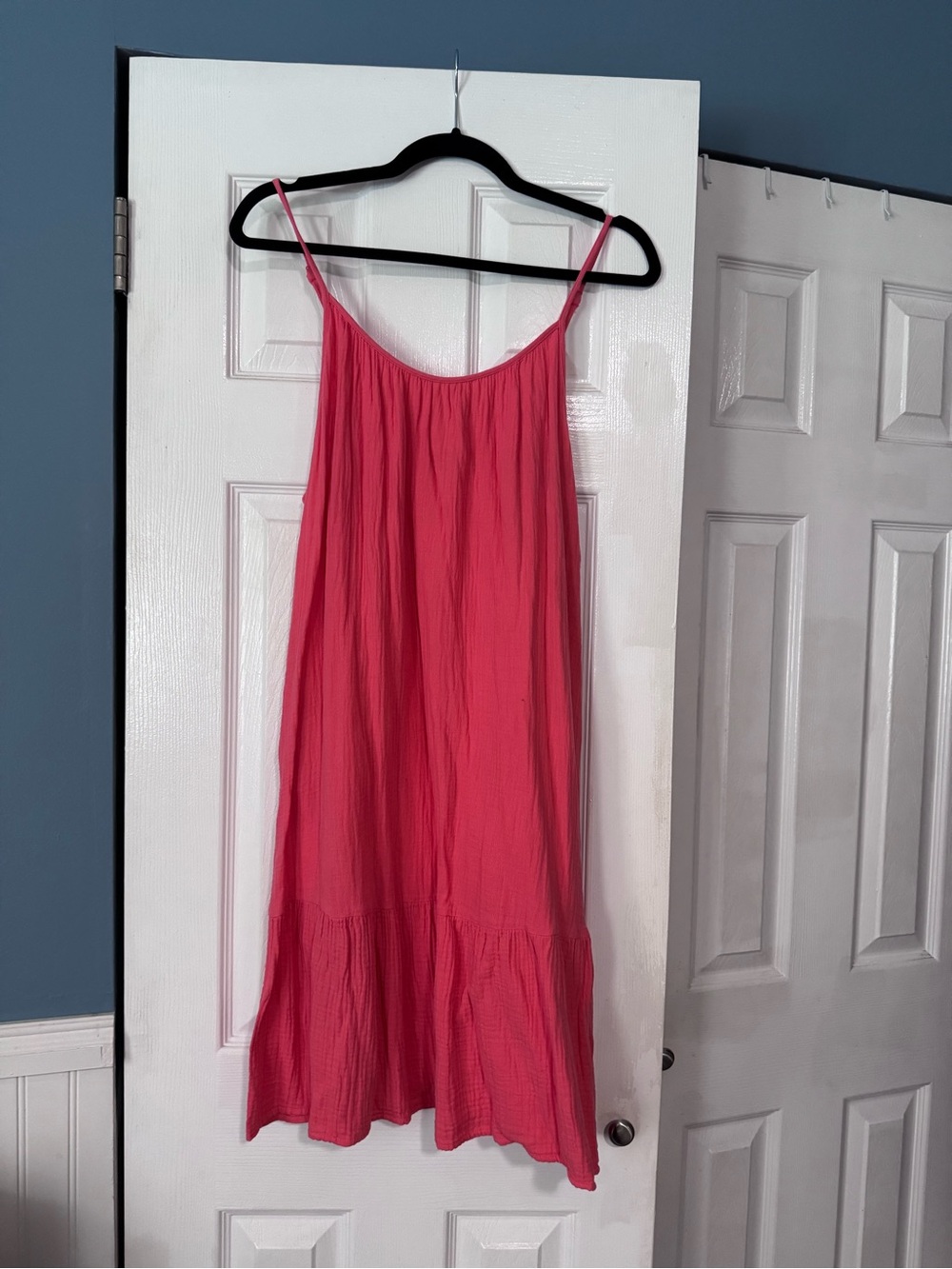 Universal Thread Pink Midi Spaghetti-Strap Sundress